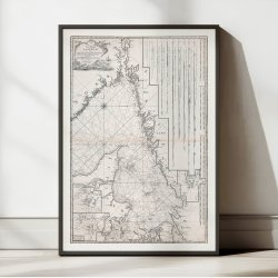 Kattegat 1792 - Historisk s�kort af Johan Nordenankar