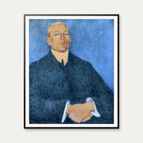 Johannes V. Jensen 1905 - Portr�t af Valdemar Andersen