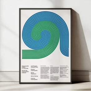 MIT og Woods Hole Oceanographic Institution 1967 - Graduate Study plakat