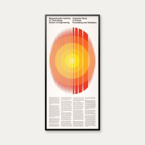 MIT Energy Processing and Utilization 1967 - Engineering plakat
