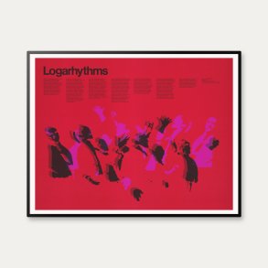 Logarhythms 1967 - Grafisk plakat af Dietmar Winkler