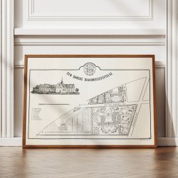 Den Danske Diakonissestiftelse 1876-1890 - Historisk kort