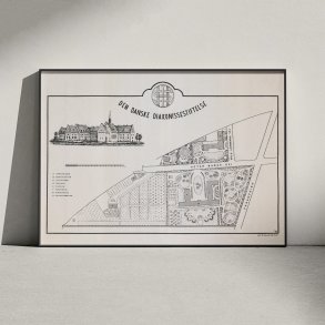 Den Danske Diakonissestiftelse 1876-1890 - Historisk kort