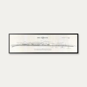 Aarhus �stbanestation 1896 - Historisk DSB kort