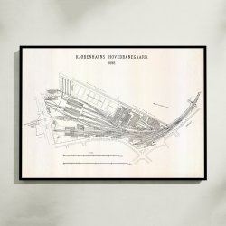 K�benhavns Hovedbaneg�rd 1898 - Historisk grundplan