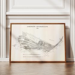 K�benhavns Hovedbaneg�rd 1898 - Historisk grundplan