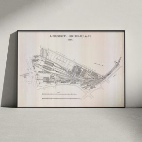 K�benhavns Hovedbaneg�rd 1898 - Historisk grundplan