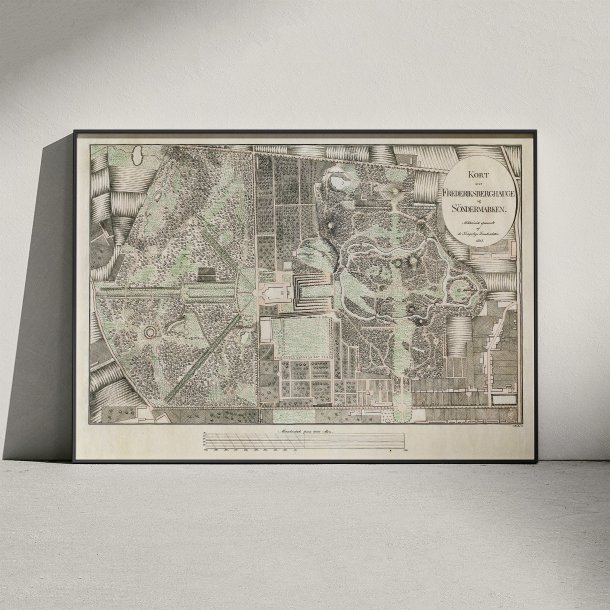 Frederiksberg Have &amp; Sndermarken 1814