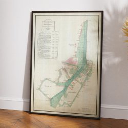 Opmudringen i Kbenhavn Havn 1785 - Plakat