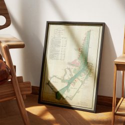 Opmudringen i Kbenhavn Havn 1785 - Plakat