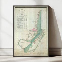 Opmudringen i Kbenhavn Havn 1785 - Plakat