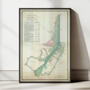 Opmudringen i Kbenhavn Havn 1785 - Plakat