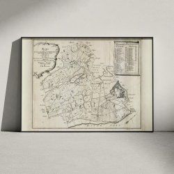 Gentofte og Vangede 1770 - Bndergrde og skove