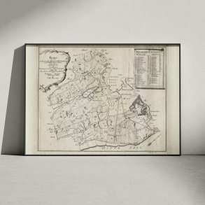 Gentofte og Vangede 1770 - Bndergrde og skove