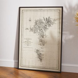 Frerne 1813 - Engelsk kort