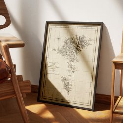 Frerne 1813 - Engelsk kort