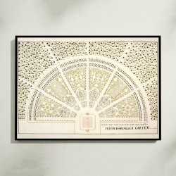 Fredensborg Slotshave 1720 - Plakat