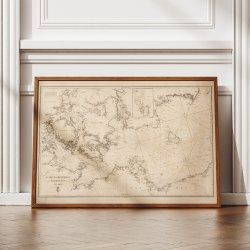 Sundet og Blterne 1837 - stersen til land