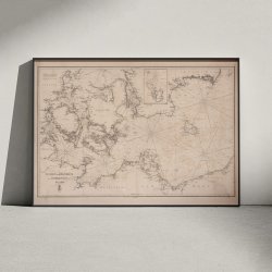 Sundet og Blterne 1837 - stersen til land