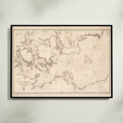 Sundet og Blterne 1837 - stersen til land