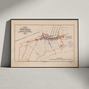 Vesterbro 1841 - Bykort - Plakat