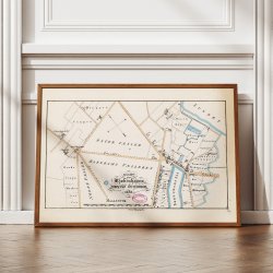 sterbro 1841 - Forstads- og bykort