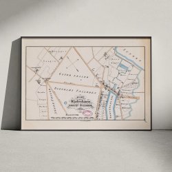 sterbro 1841 - Forstads- og bykort