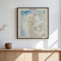 Bakkekort over Danmark 1872 - L. Both