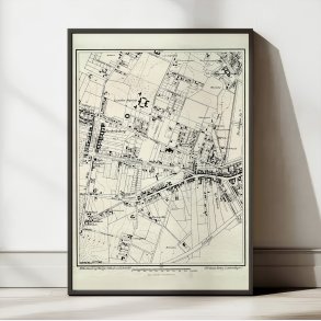 Vesterbro 1858 - Bykort