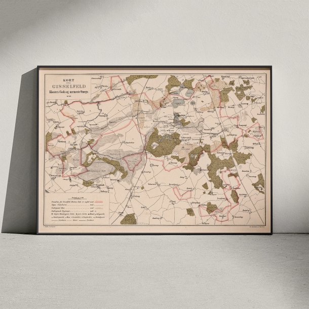 Gisselfeld Kloster og Omegn 1868