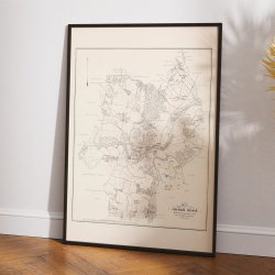 Odder Sogn 1871 - Matrikelkort