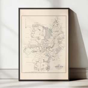 Odder Sogn 1871 - Matrikelkort