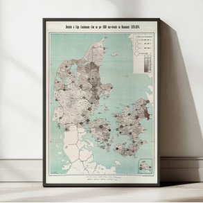 Ddelighedskort 1870-1874 - Statistik i Danmark