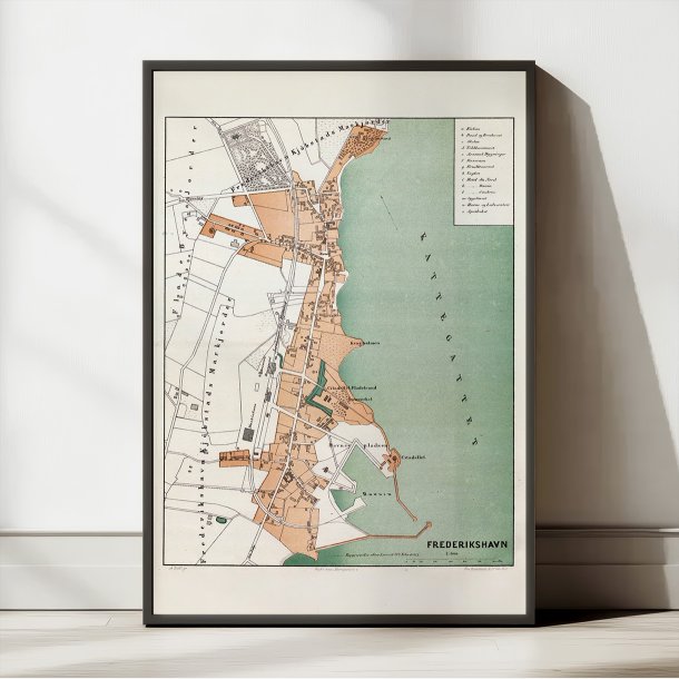 Frederikshavn Bykort 1875