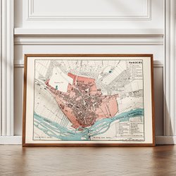 Randers 1875 - Bykort i farver