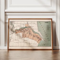 Sby 1875 - Historisk bykort