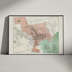 Horsens by 1879