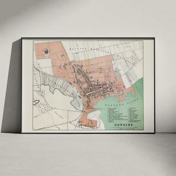 Horsens by 1879