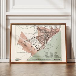 Aarhus 1879 - rhus Bykort