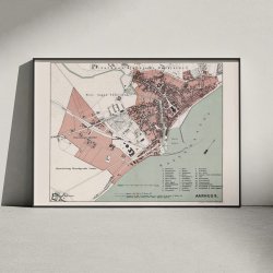 Aarhus 1879 - rhus Bykort