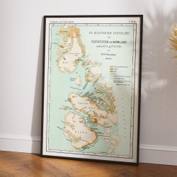 Vestgrnland 1880 - Geologiske kulformationer