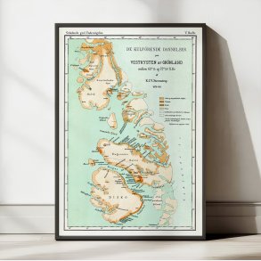 Vestgrnland 1880 - Geologiske kulformationer