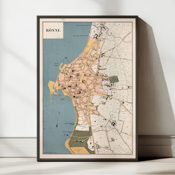 Rnne 1886 - Administrativt bykort