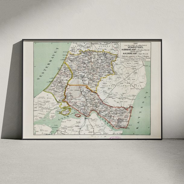 Vendsyssel 1873 - Vestlige og sydlige del