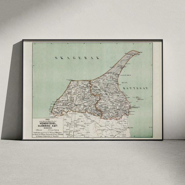 Vendsyssels nordlige del 1873 - Horns &amp; Vennebjerg herred