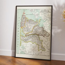 Nord-vestlige del af Ringkjbing Amt 1873