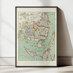 Svendborg Amt 1873 - Kort