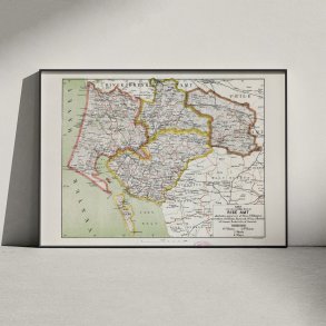 Ribe Amt Nord 1873 - Kort