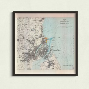 Kbenhavns Havn 1884 - Kort