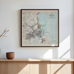 Kbenhavns Havn 1884 - Kort